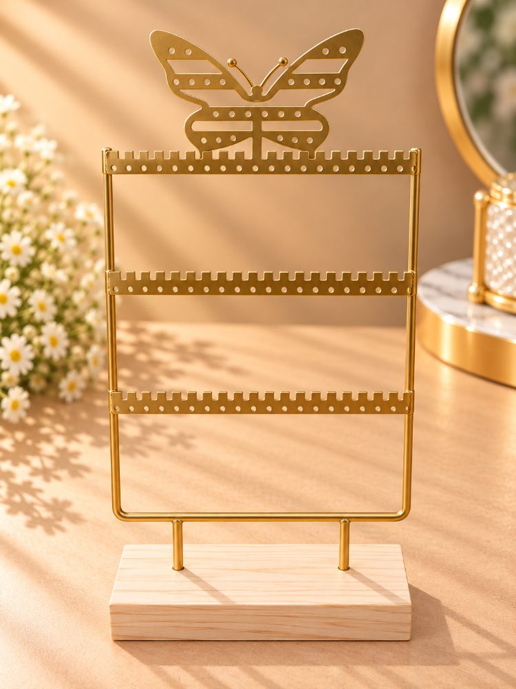 Exhibidor de joyas Dorado código DA-10686-3