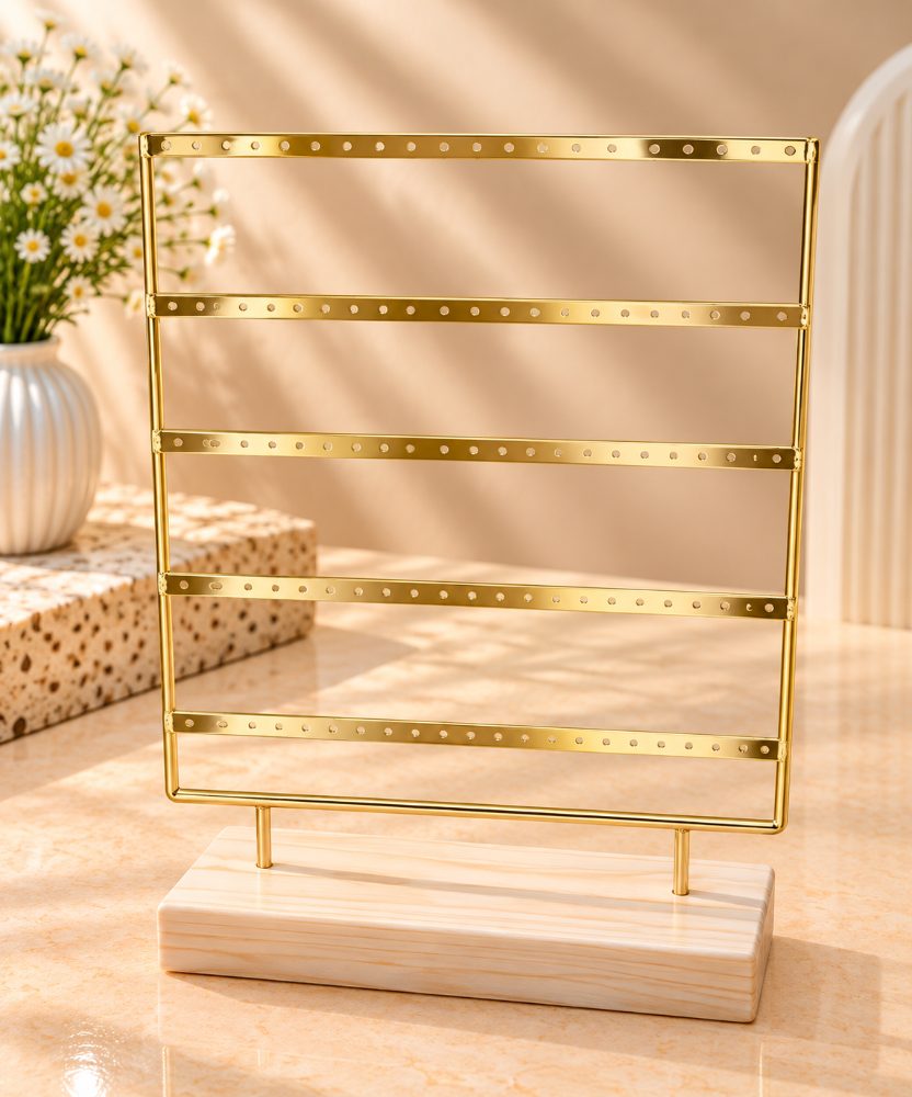 Exhibidor de joyas Dorado código DA-10694-2